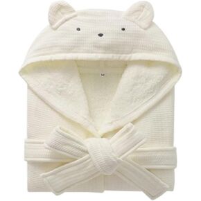 Girls Robe Terry cloth Bathrobe Towel Warm Bath Robes Spa 100% Cotton Absorbent Bathrobe Kids Gifts for 2-12 Years in Saudi Arabia