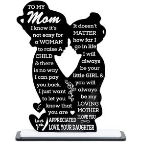 Happy DIY Keepsake Plaque, Mother Day Decorations, Best mom Ever Gifts, DIY from Kids, Gifts for mom Birthday Decor, Wooden Flower Handprint Sign Family Craft Keepsake in Saudi Arabia
