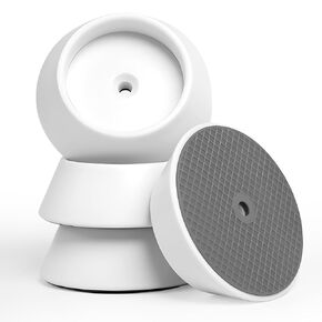 Mumeasy 4 Pack Baby Gate Wall Protector, Pressure Mounted Baby Gate Extension Kit, Safety Gates Extender Wall Cups, Baby Gates Wall Guard for Protect Walls & Doorways from Pet & Dog Gates, White in Kuwait