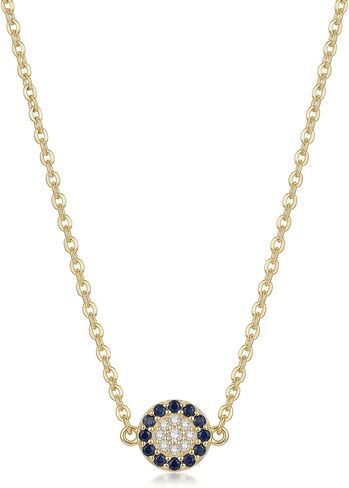 Collner 14K Gold Heart Pendant Necklace for Women Dainty Star Necklace Tiny Evil Eye Choker Necklace Boho Crescent Moon Necklace Minimalist Jewelry in Saudi Arabia