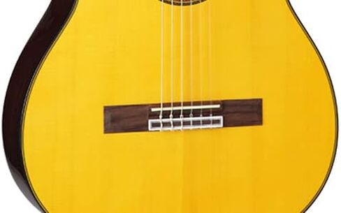 Takamine GC3 Classical Guitar - Natural Gloss Bundle with Hard Case, Foot Stool, Tuner, Strings, Austin Bazaar Instructional DVD, and Polishing Cloth in Saudi Arabia