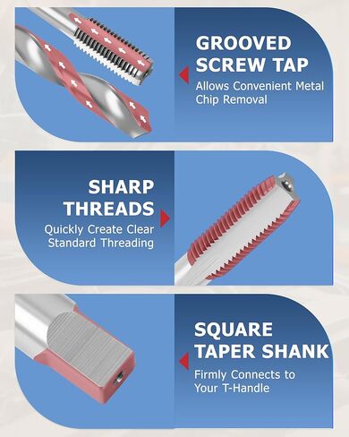 DAYUAN 131pcs Helicoil Metric Thread Repair Kit, HSS Drill Thread Insert Repair Tool M5 M6 M8 M10 M12 in Saudi Arabia