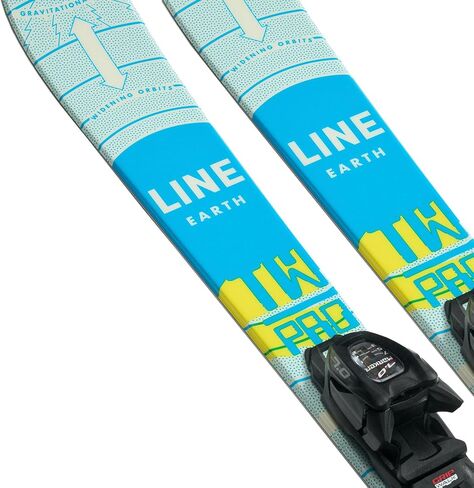 زلاجات LINE Junior Wallisch Shorty خفيفة الوزن ومستقرة حرة لجميع الجبال 2024 in Kuwait