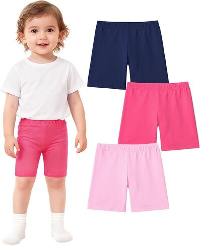 3 Pack Toddler Girls Bike Shorts Cartwheel Dance Short for Baby Girl Size18M-5T in Saudi Arabia