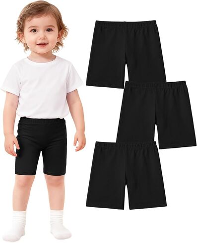 3 Pack Toddler Girls Bike Shorts Cartwheel Dance Short for Baby Girl Size18M-5T in Saudi Arabia