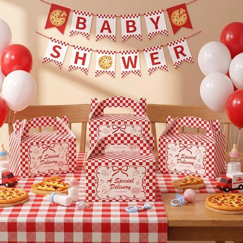 SOAOOO 48 PCS Happy Easter Treat Boxes Paper Boxes for Candy و Cookies و Party Favors ، من الورق المقوى اللطيف مع مقابض عيد ميلاد العطلة الجيدة (عيد الفصح سعيد) in Saudi Arabia