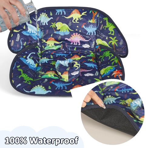 Piddle Pads Carseat, Soft and Warm Car Seat Protector, Toddler Car Seat Protector for Potty Training, Washable Carseat Potty Training Cover, Waterproof Baby Piddle Pad Car Seat Liner, Pink in Saudi Arabia