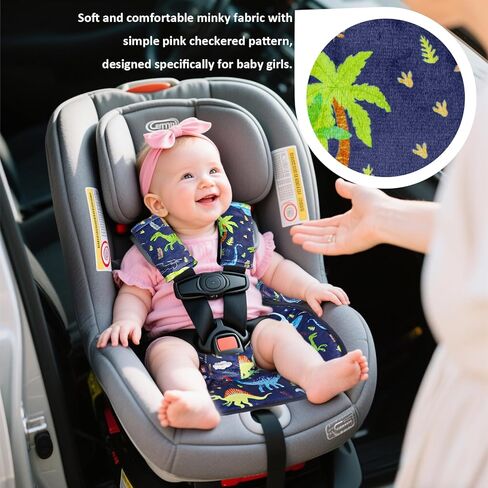 Piddle Pads Carseat, Soft and Warm Car Seat Protector, Toddler Car Seat Protector for Potty Training, Washable Carseat Potty Training Cover, Waterproof Baby Piddle Pad Car Seat Liner, Pink in Saudi Arabia