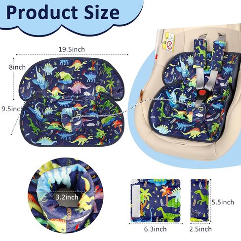 Piddle Pads Carseat, Soft and Warm Car Seat Protector, Toddler Car Seat Protector for Potty Training, Washable Carseat Potty Training Cover, Waterproof Baby Piddle Pad Car Seat Liner, Pink in Saudi Arabia