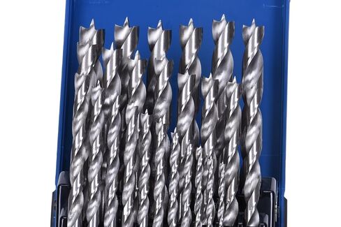 Century Drill & Tool ، 37280 ، 25 PC Set ، HSS Brad Point ، بتات الحفر ، أدوات الخشب الممل in Saudi Arabia