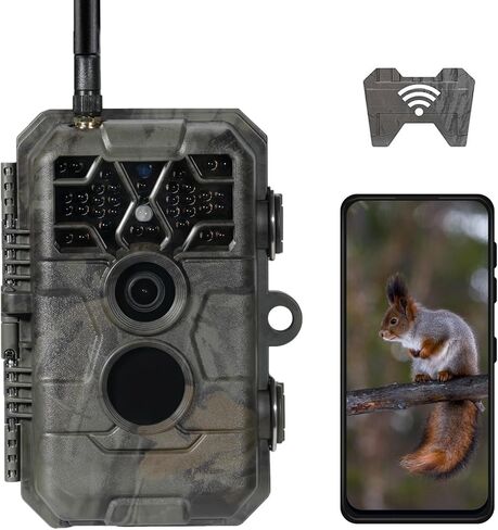 كاميرا P90 Pro WiFi (غير خلوية)، كاميرا ألعاب WiFi Bluetooth مع 64MP 1296p 120° زاوية رؤية ليلية حركة تنشيطية مقاومة للماء بث مباشر للهاتف الخلوي لكاميرات الألعاب in Kuwait