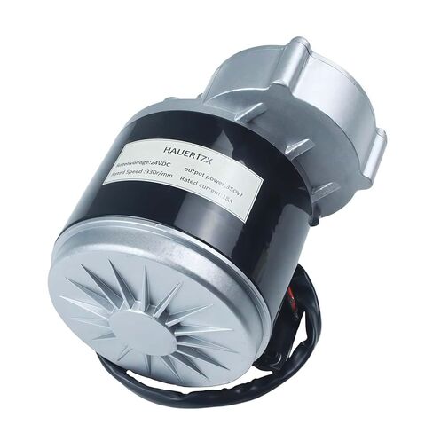 24V 350W Gear Reduction Electric Motor with 9 Tooth Sprockets for Small Electric Vehicles, Mopeds, Mini Bikes, E Scooter, Wheelchairs, Massagers and Mowers (24V 350W) in Saudi Arabia