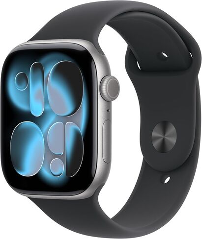 Apple Watch SE (الجيل الثالث) (نظام تحديد المواقع العالمي (GPS)، مقاس 40 مم) - هيكل من الألومنيوم بإضاءة النجوم مع حزام Starlight الرياضي، مقاس صغير/متوسط ​​(متجدد) in Kuwait