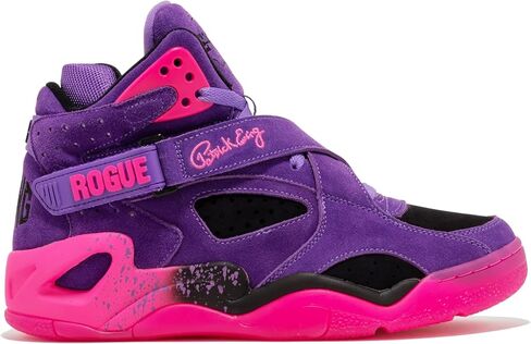 حذاء Ewing Patrick Athletics Rogue - أرجواني/وردي/أسود، حذاء كرة سلة عالي الأداء، مقاس 6 in Kuwait