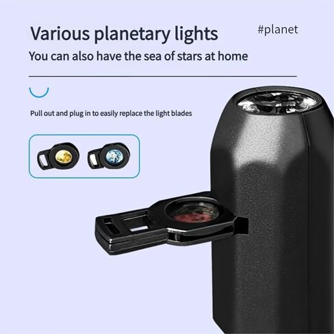 LED كوكب ضوء الإسقاط USB لاعبا اساسيا الشرائح قابلة للتبديل قابل للتعديل للسقف، ديكور الغرفة، خلفية التصوير الفوتوغرافي، الكوكب in Kuwait
