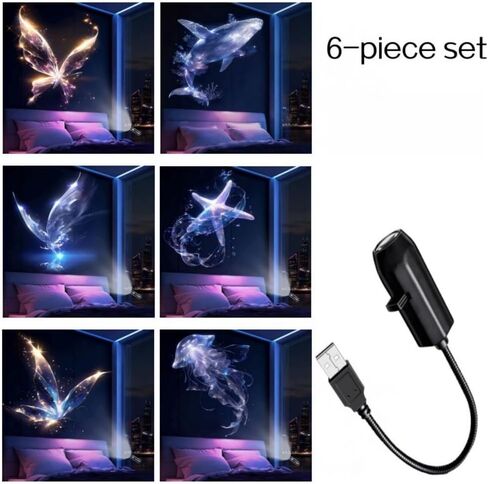 LED كوكب ضوء الإسقاط USB لاعبا اساسيا الشرائح قابلة للتبديل قابل للتعديل للسقف، ديكور الغرفة، خلفية التصوير الفوتوغرافي، الكوكب in Kuwait