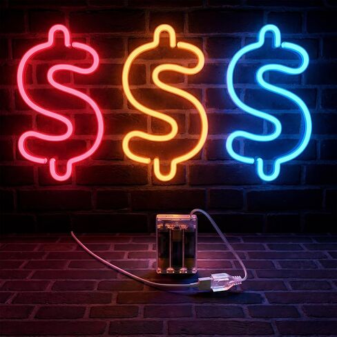 حزمة بطارية USB من Copkim لأضواء LED المحمولة 5 فولت مع غطاء لتوصيل الأضواء، حامل مع مفتاح لعلامات النيون للعام الجديد والتخييم في الهواء الطلق (12، شفاف، 3 Aa) in Kuwait