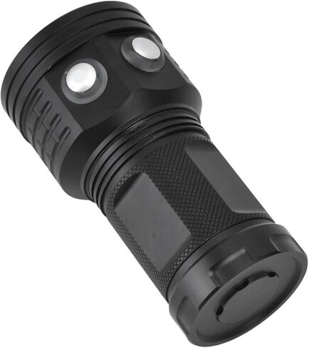 GIFTER LED مصباح يدوي للغوص IPX8 مقاوم للماء 10000LM من سبائك الألومنيوم تحت الماء مع ضوء ملء متعدد الأوضاع للتصوير الفوتوغرافي الاحترافي in Kuwait