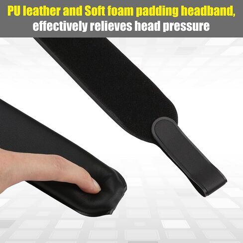 Headband fit for DJI Goggles N3 - Soft Top Strap, Easy to Wear Headstrap, Comfort PU Leather and Foam Padding Head Brace Belt, Decompression Protective Headwear Accessories in Kuwait