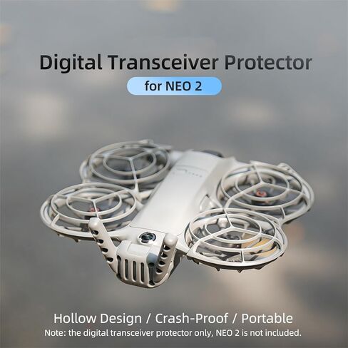 غطاء واقٍ لهوائي جهاز الإرسال والاستقبال DJI NEO 2، جراب حماية لجهاز الإرسال والاستقبال الرقمي مضاد للتصادمات والسقوط لملحقات DJI Neo 2 in Kuwait