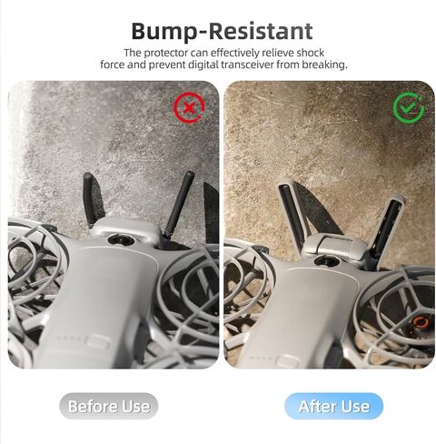 غطاء واقٍ لهوائي جهاز الإرسال والاستقبال DJI NEO 2، جراب حماية لجهاز الإرسال والاستقبال الرقمي مضاد للتصادمات والسقوط لملحقات DJI Neo 2 in Kuwait