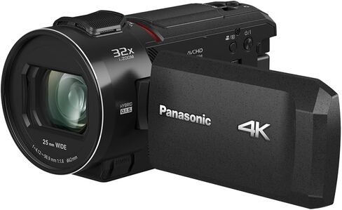 باناسونيك HC-VX3 كاميرا فيديو 4K UHD، حزمة مع بطاقة ذاكرة 128 جيجابايت وحقيبة كتف in Kuwait