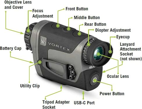 Vortex Veil 400 منظار حراري أحادي in Kuwait