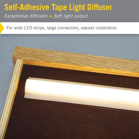 Armacost Lighting Self Adhesive LED Strip Light Diffuser 5-Pack 960061 in Kuwait