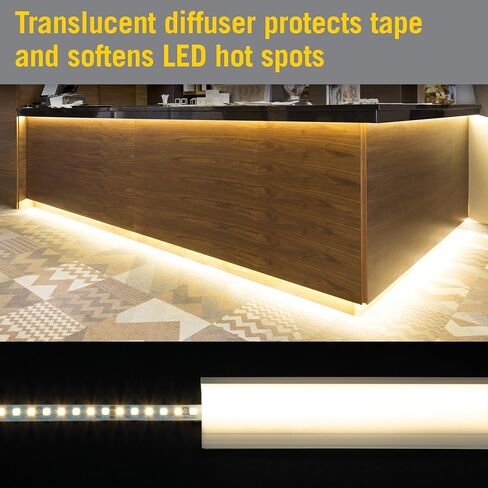 Armacost Lighting Self Adhesive LED Strip Light Diffuser 5-Pack 960061 in Kuwait