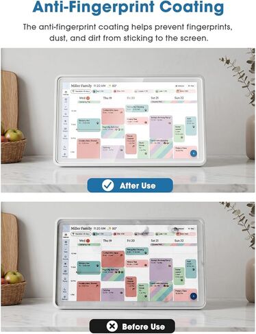 BoomBa 2 Pack Matte Screen Protector for Skylight Calendar 2 (15-Inch), Anti-Glare Protective Film, Anti-Fingerprint, Accessories for Skylight Calendar 15-Inch 2026 in Kuwait