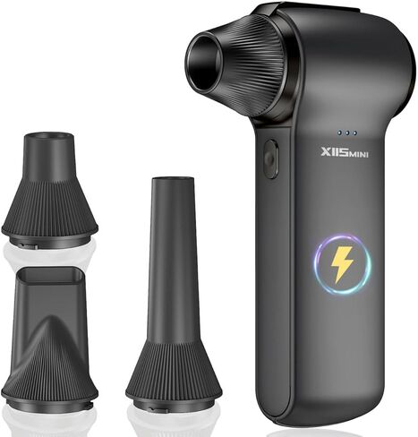 Compressed Air Duster 180000RPM – Super Power Cordless Electric Air Duster with 3-Speed Turbo Fan, Rechargeable Air Blower for Computer, Keyboard, Car, Camera & Home Cleaning in Kuwait