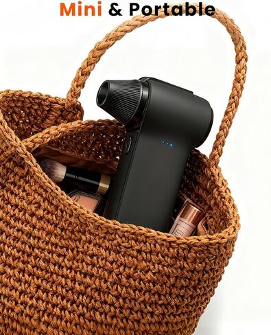 Compressed Air Duster 180000RPM – Super Power Cordless Electric Air Duster with 3-Speed Turbo Fan, Rechargeable Air Blower for Computer, Keyboard, Car, Camera & Home Cleaning in Kuwait