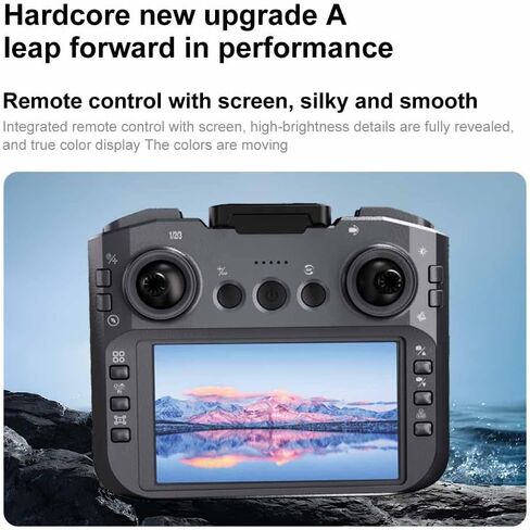 Drone with Screen Controller for Kids & Beginners, Easy to Fly Toy Drone with Camera, Altitude Hold, One Key Takeoff, Foldable RC Drone Gift for Boys Girls in Saudi Arabia