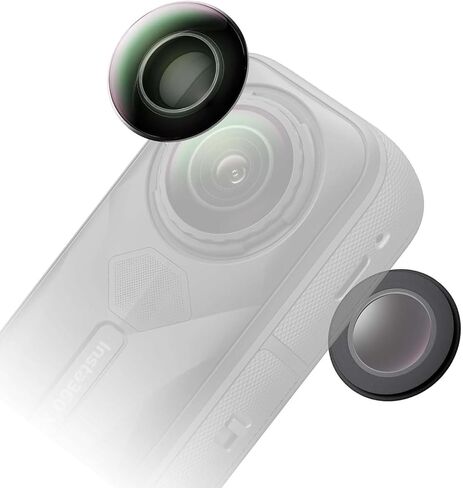 مجموعة ملحقات كاملة للعدسات البديلة Insta 360 X5، مع 2 × عدسات قابلة للاستبدال لـ Insta360 X5، بالإضافة إلى أدوات لاستبدال وتنظيف العدسات in Kuwait