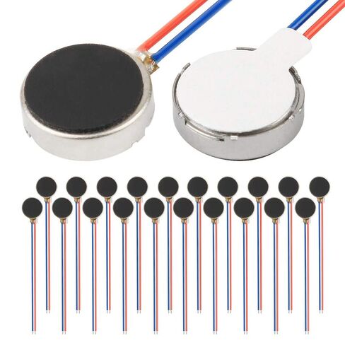 Small Vibration Motors 20PCS 10x3mm DC 3V Micro Mini Tiny Flat Coin Button-Type Vibrating Motors for Mobile Cell Phone Pager Tablet Household Appliances in Kuwait