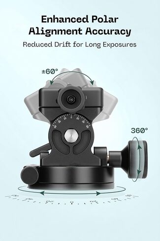 FANAUE SkyGuider Pro Base Mount for Star Tracker – Low Latitude Version, Precision CNC Aluminum Base, Stable Polar Alignment Platform for Astrophotography & Star Tracking in Kuwait