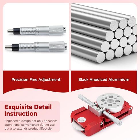 Astromania Deluxe Finderscope دليل نطاق جبل، تلسكوب معدني أحمر جبل بسرعة دليل نطاق دليل على التلسكوبات الفلكية، ملحقات التلسكوب لمحاذاة دقيقة من المنظار in Kuwait