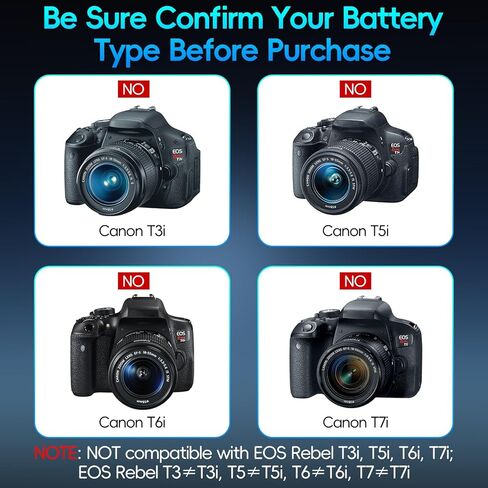 Artman LP-E10 بطارية 2 حزمة 1600 مللي أمبير وشاحن بطارية LP E10 مزدوج سريع لكاميرات Canon EOS Rebel T7 T6 T5 T3 T100، Kiss X50 X70 X80 X90، EOS 1100D 1200D 1300D 1500D 2000D 3000D 4000D كاميرات رقمية in Kuwait