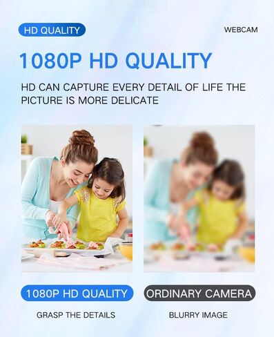 Mini Indoor Wireless WiFi Camera Spy Small Home Security Hidden Cameras Body Small Outdoor Camara Micro Nanny Cam Pet Dog Babysitter House Security Cams Room Cams No Need Wifi Cam Compatible Android in Kuwait