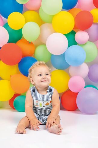 Mud Pie Baby Boy "One" First Birthday Smocked Jon Jon, 12-18 Months in Kuwait
