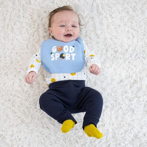 The Peanutshell 23-Piece Baby Boy Clothing Set, 100% Cotton, Newborn Essentials Must Haves, Blue & Multicolor in Kuwait