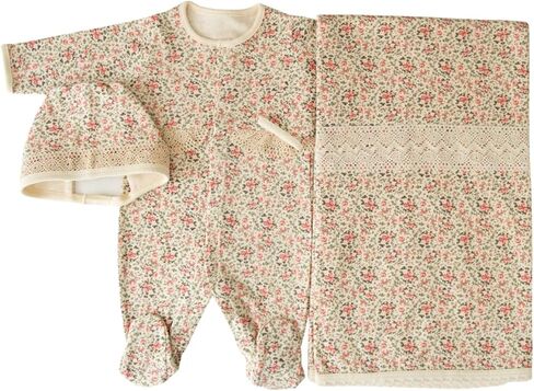 Kitikate Organic Cotton Sweet Moments 3-Piece Baby Set (0-3 Month) in Kuwait