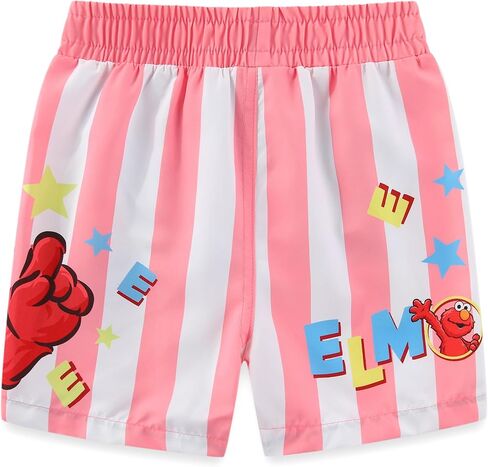 Sesame Street Elmo Boys UPF 50+ Swim Trunks Shorts Bathing Suit for Infant and Toddlers in Saudi Arabia