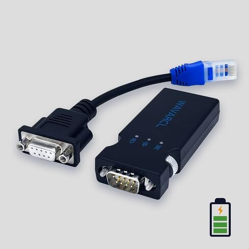محول بلوتوث تسلسلي طويل المدى RS232 إلى RJ45، استبدل كابل USB RJ45 ومحول 9 سنون، وحدة اتصال بلوتوث لاسلكية (WF610Pro-8 بت) in Saudi Arabia