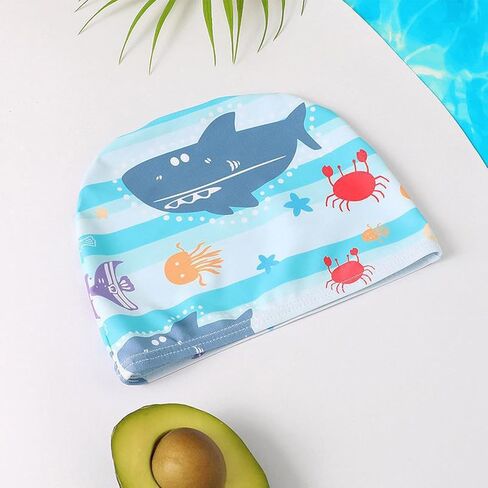 IDOPIP Kids Baby Boys Girls Float Suit Printed Floatation Swimsuit with Adjustable Buoyancy Floating Swimwear Toddler One Piece Bathing Suit Long Sleeve Swimming Beachwear with Cap Blue 2-3 Years in Kuwait
