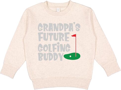 inktastic Grandpa's Future Golfing Buddy Toddler Sweatshirt in Kuwait