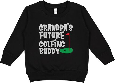 inktastic Grandpa's Future Golfing Buddy Toddler Sweatshirt in Kuwait