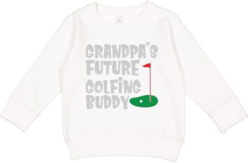 inktastic Grandpa's Future Golfing Buddy Toddler Sweatshirt in Kuwait