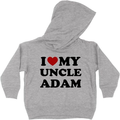 I Love My Uncle Adam Kids Hoodie Sweatshirt Toddler in Kuwait