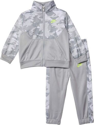 Nike Baby Boy's Camo Tricot Two-Piece Set (Infant) Light Smoke Grey 24 Months in Kuwait